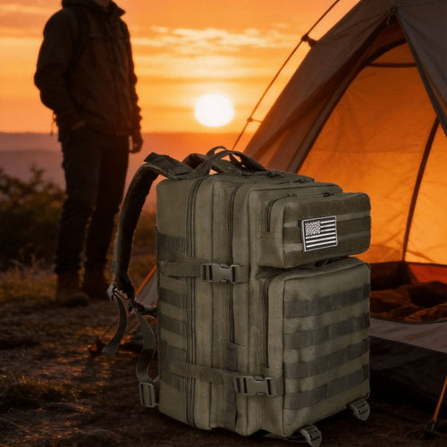 Backpack for Women – 44L, Lightweight, for Travel – front view