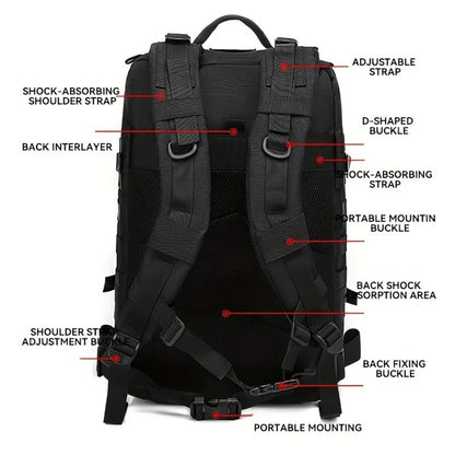 Backpack for Women – 45L, Large Capacity, for Travel – detail view 9