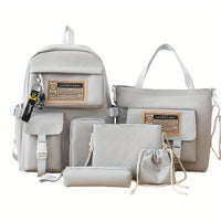 Gray five-piece set (without pendant)