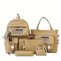 Khaki five-piece set (without pendant)