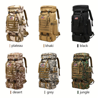 Backpack for Women – 80L, Adjustable Strap, for Travel – detail view 19
