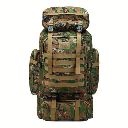 Backpack for Women – 80L, Adjustable Strap, for Travel – front view - product view 36