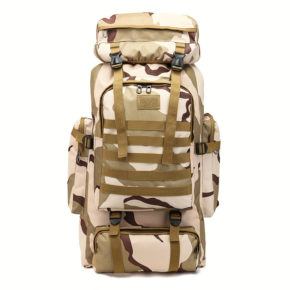 Backpack for Women – 80L, Adjustable Strap, for Travel – detail view 39
