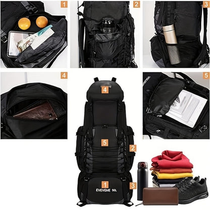 Backpack for Women – 90L, Large Capacity, for Travel – detail view 12