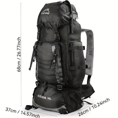 Backpack for Women – 90L, Large Capacity, for Travel – detail view 5