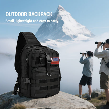 Backpack for Women – Adjustable Strap, Tactical Sling Gallon Single Hiking – detail view 8