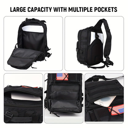 Backpack for Women – Adjustable Strap, Tactical Sling Gallon Single Hiking – detail view 33