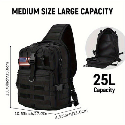 Backpack for Women – Adjustable Strap, Tactical Sling Gallon Single Hiking – detail view 10