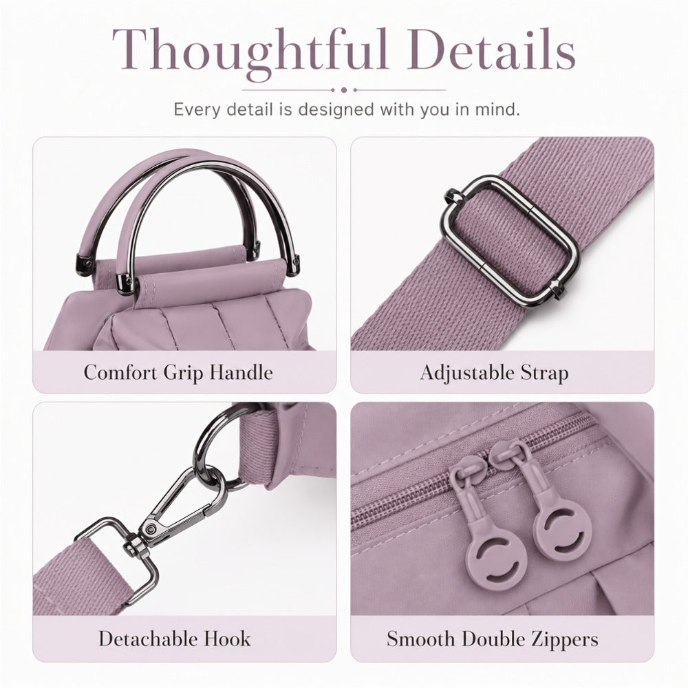 Backpack for Women – Adjustable Strap, for Travel & School – detail view 23