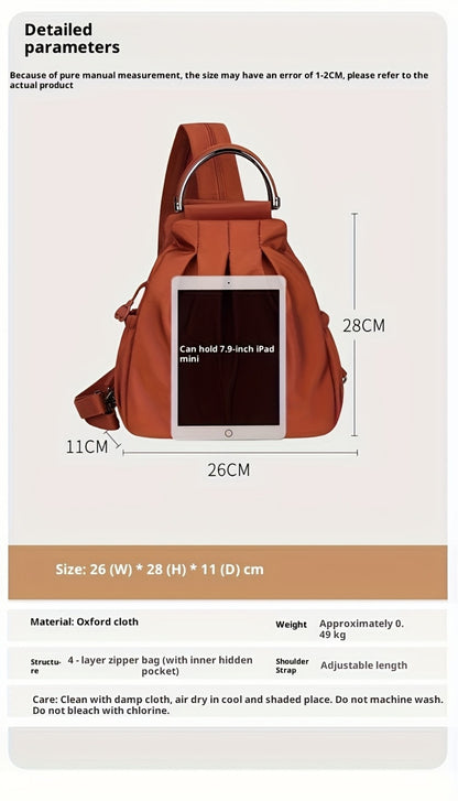 Backpack for Women – Adjustable Strap, for Travel & School – detail view 27