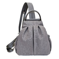 Gray Leopard Print