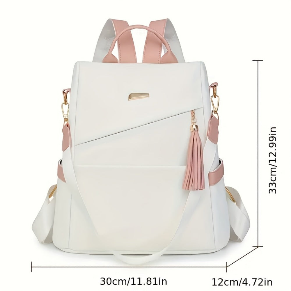 Backpack for Women – 4 Color, Convertible, Large Capacity, for Travel & School – detail view 12