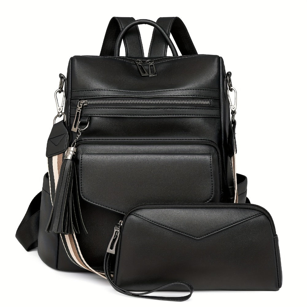 Backpack for Women – 9 Colors, Convertible, Large Capacity, for Travel & Work – detail view 23