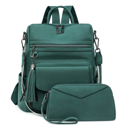 Backpack for Women – 9 Colors, Convertible, Large Capacity, for Travel & Work – detail view 15