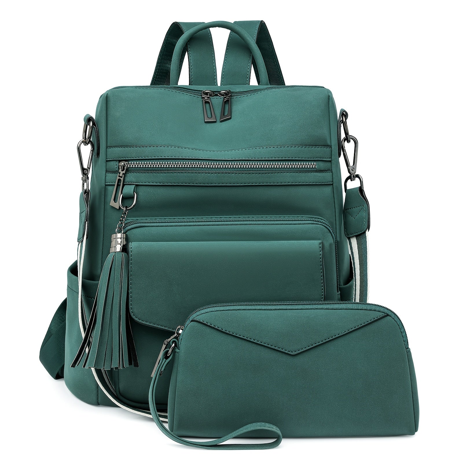 Backpack for Women – 9 Colors, Convertible, Large Capacity, for Travel & Work – detail view 4