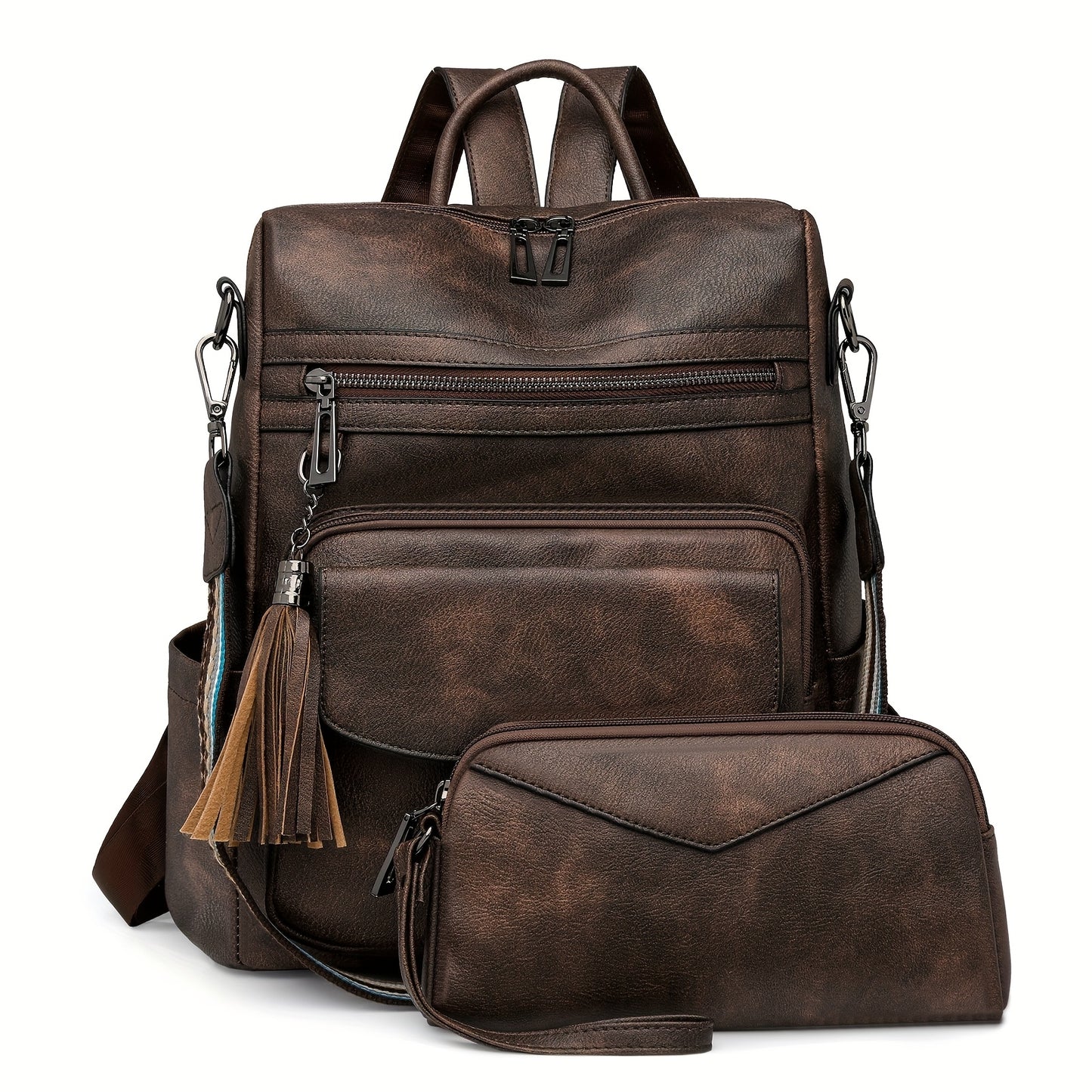 Backpack for Women – 9 Colors, Convertible, Large Capacity, for Travel & Work – detail view 2