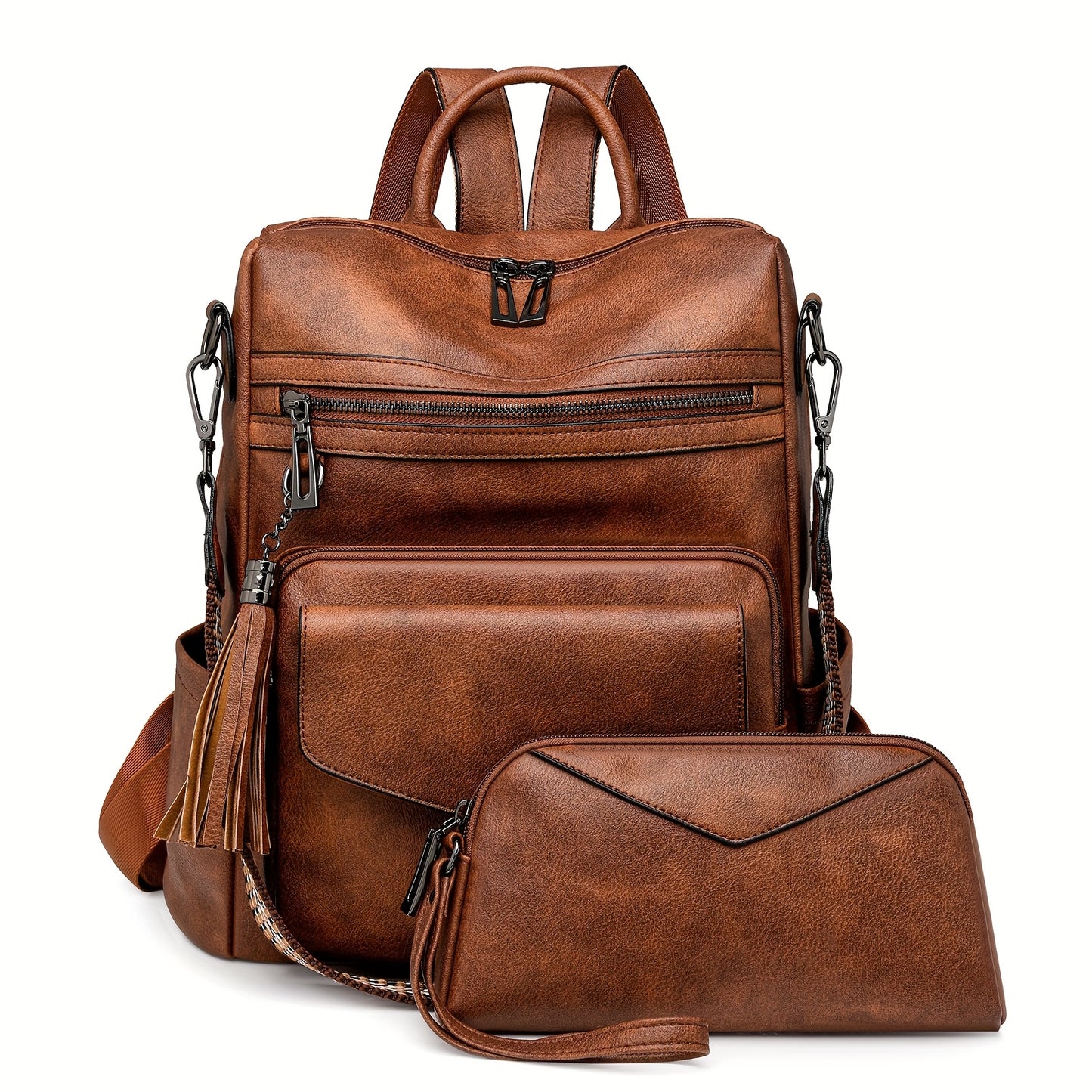 Backpack for Women – 9 Colors, Convertible, Large Capacity, for Travel & Work – detail view 5