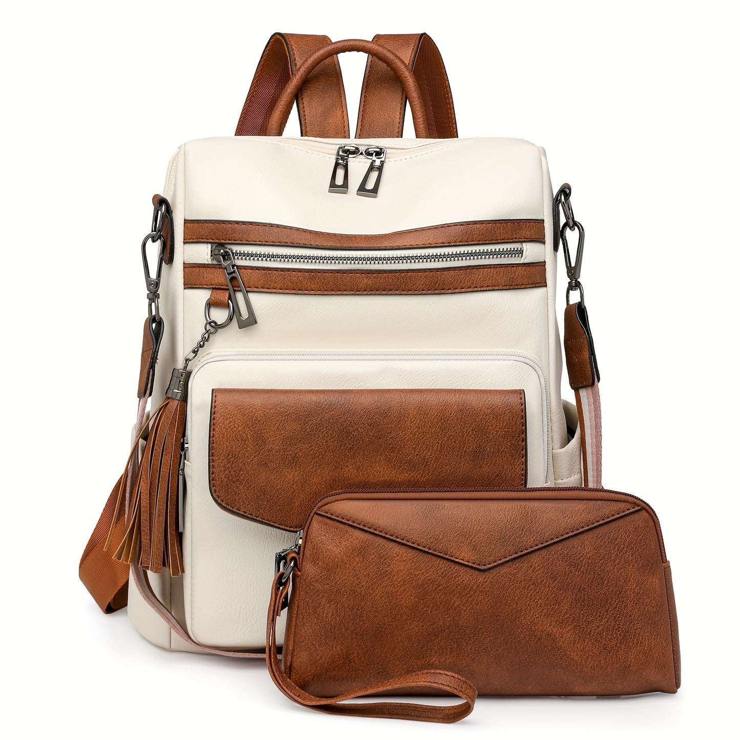 Backpack for Women – 9 Colors, Convertible, Large Capacity, for Travel & Work – alternate view