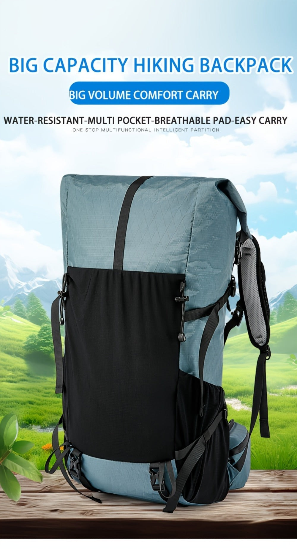 Backpack for Women – Expandable, Large Capacity – detail view 17