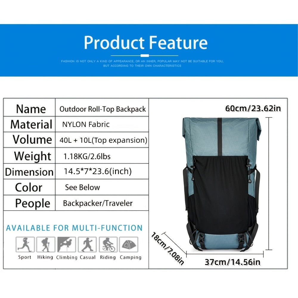 Backpack for Women – Expandable, Large Capacity – detail view 7
