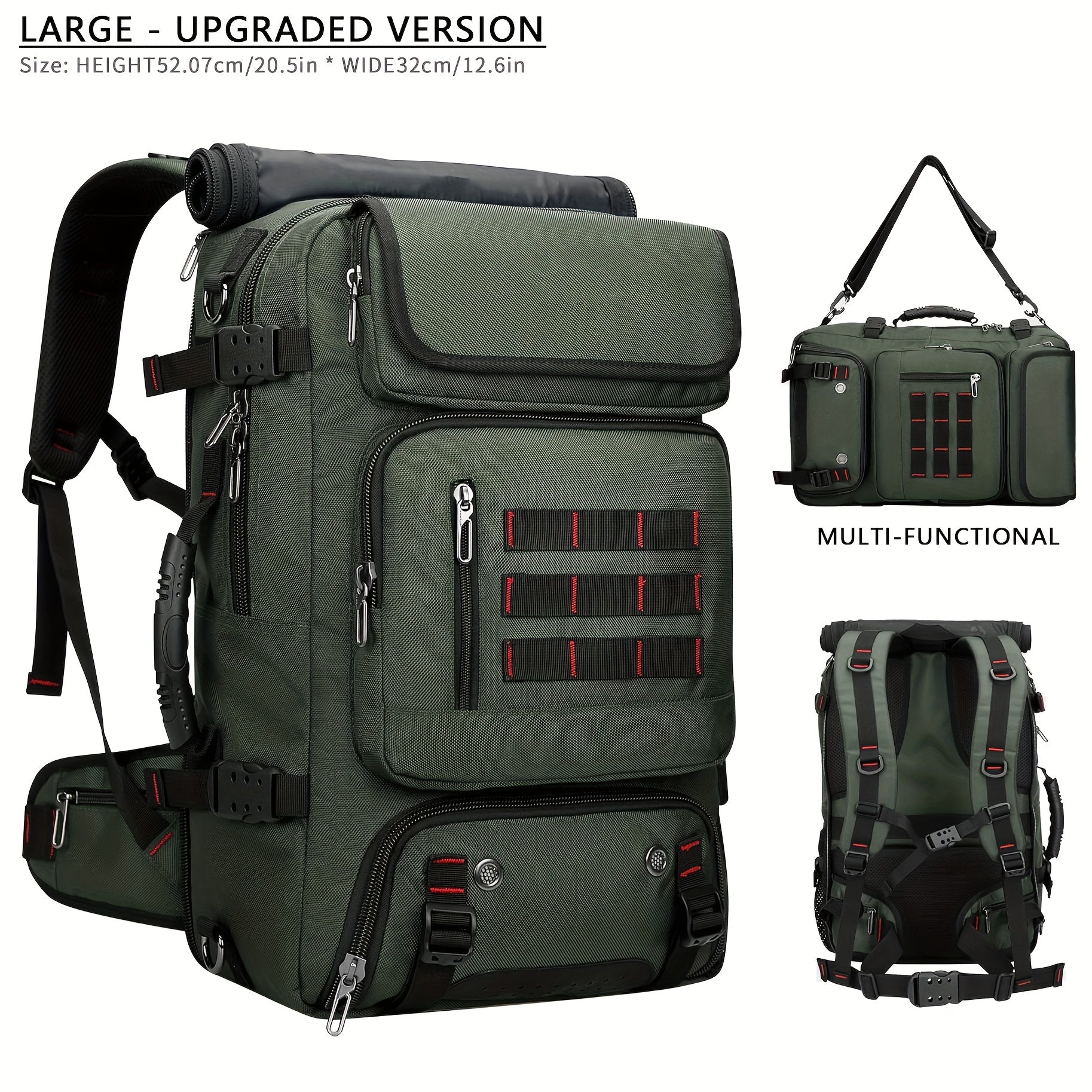 Backpack for Women – Large Capacity, Anti-Theft, for Travel – detail view 29
