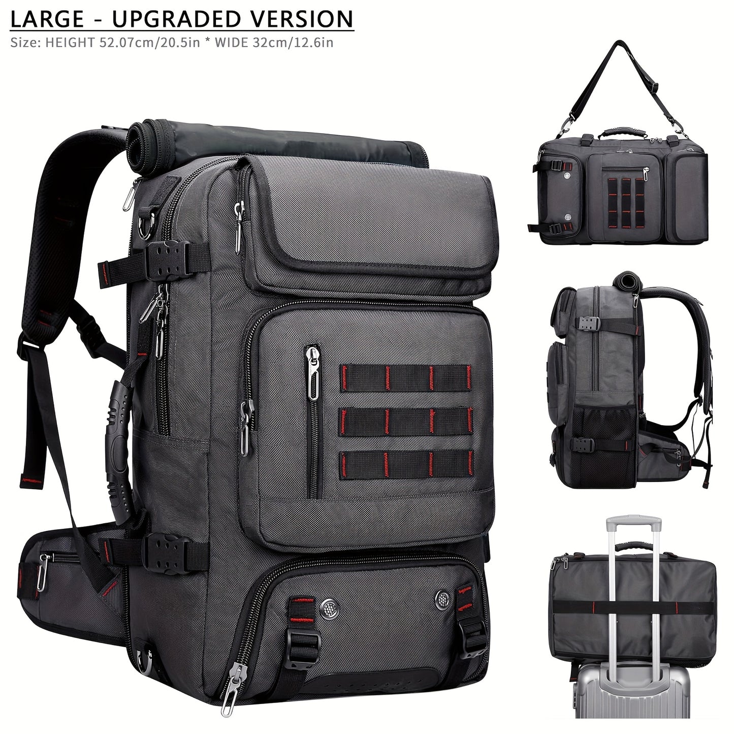 Backpack for Women – Large Capacity, Anti-Theft, for Travel – alternate view