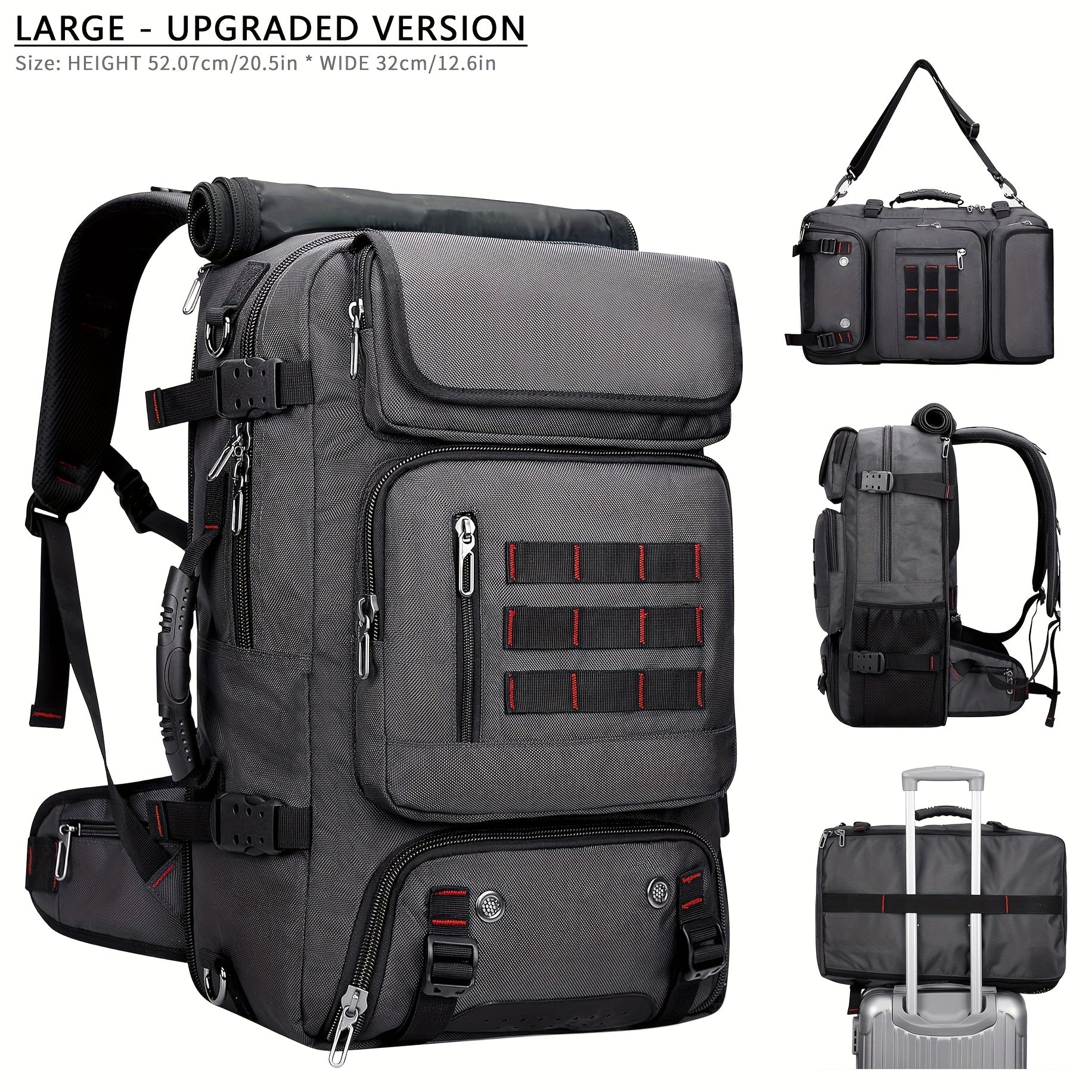 Backpack for Women – Large Capacity, Anti-Theft, for Travel – alternate view