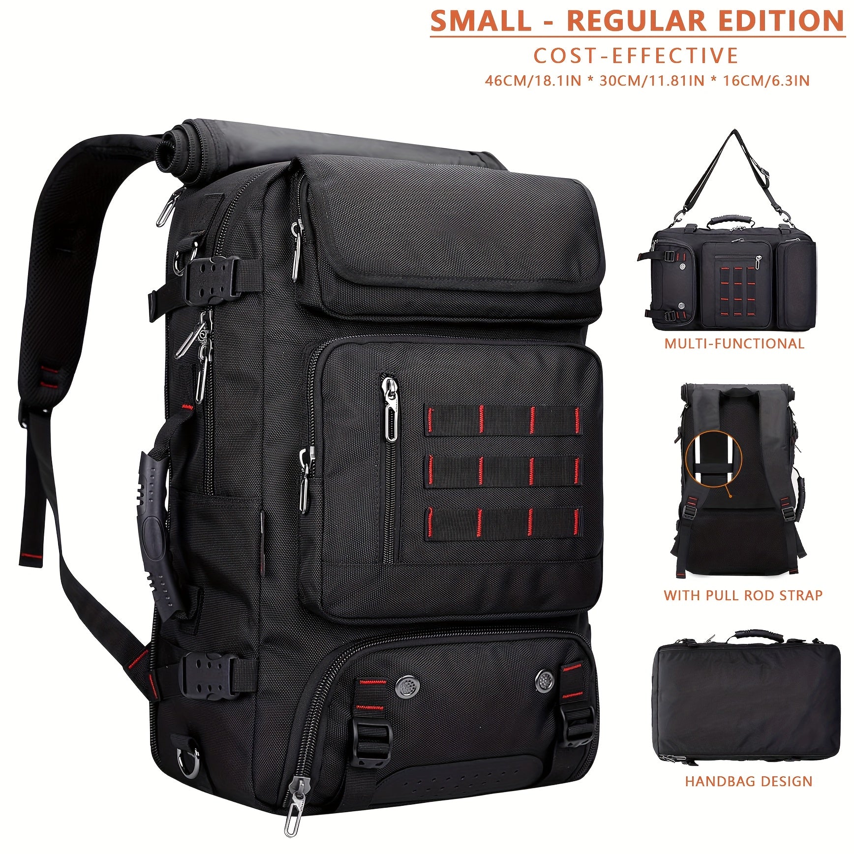 Backpack for Women – Large Capacity, Anti-Theft, for Travel – detail view 3