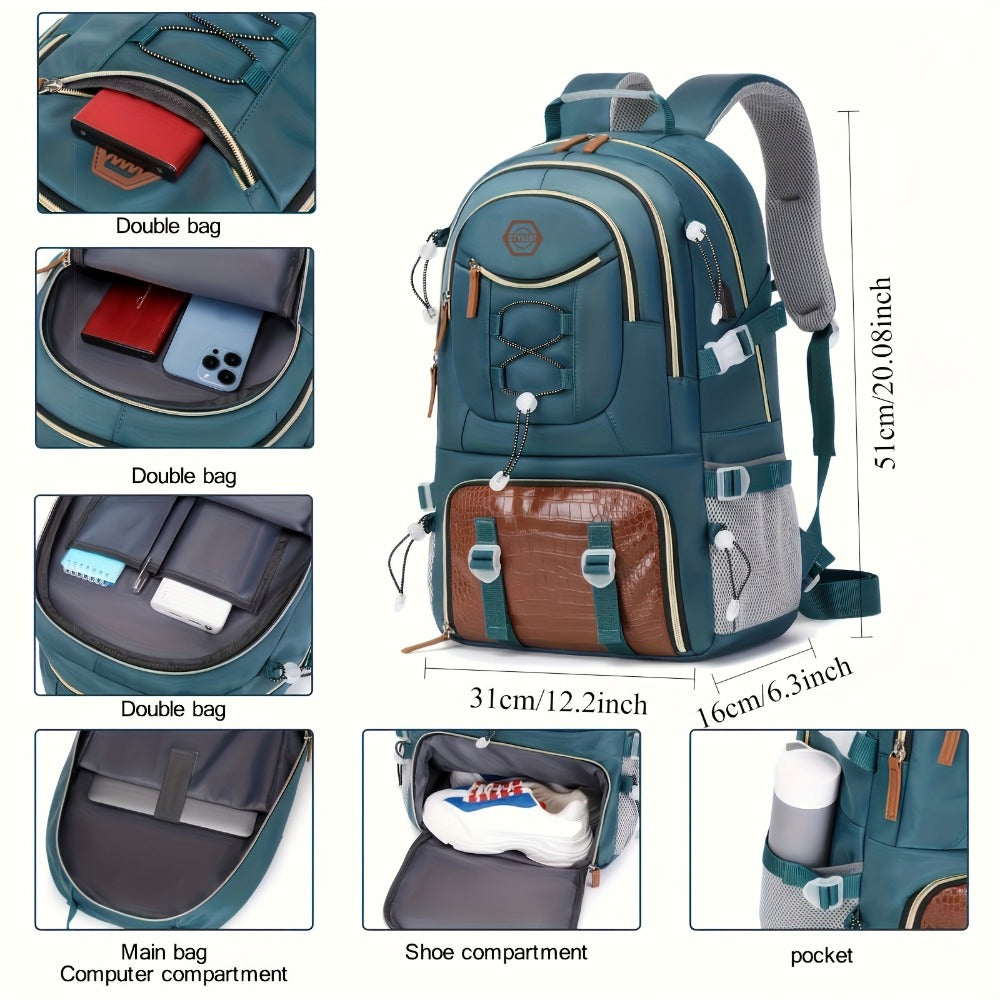 Backpack for Women – Large Capacity, Lightweight, Multi-Pocket, for Travel – detail view 5