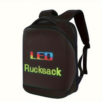 Backpack for Women – Led Smart Pixel Display Screen – detail view 11