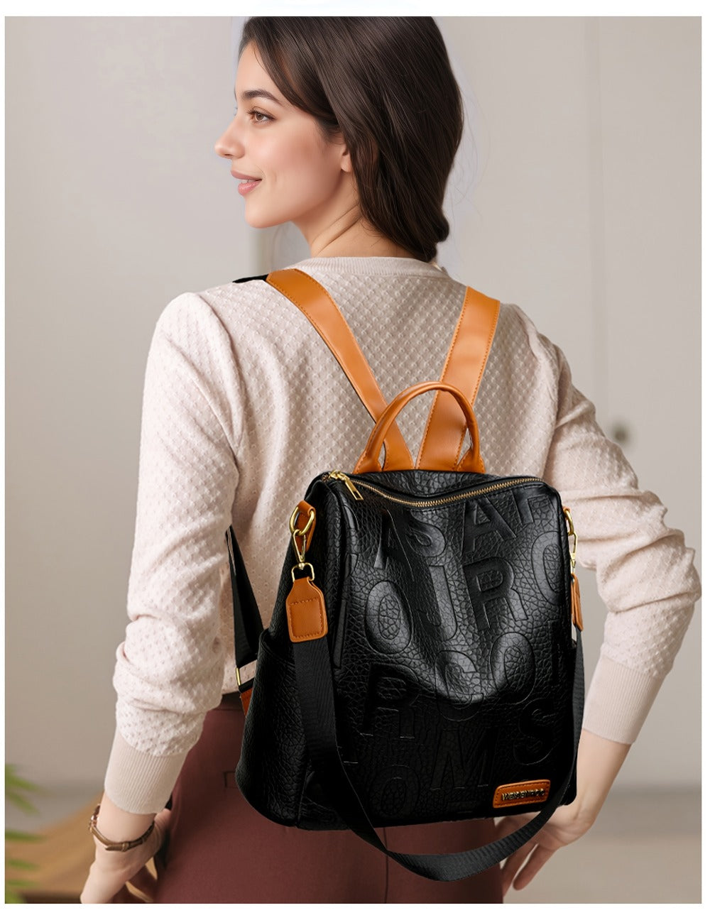 Backpack for Women – Lightweight, for Travel & Work – detail view 18