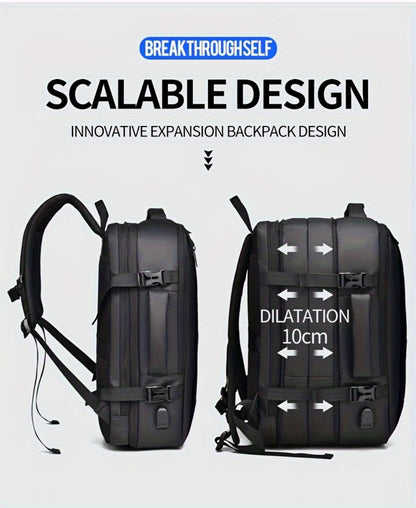 Backpack for Women – Nylon, Convertible, Multi-Pocket, for Travel & Work – detail view 17