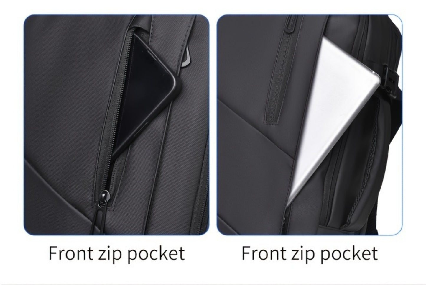 Backpack for Women – Nylon, Convertible, Multi-Pocket, for Travel & Work – detail view 25
