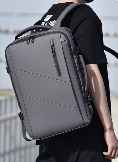 Backpack for Women – Nylon, Convertible, Multi-Pocket, for Travel & Work – detail view 37