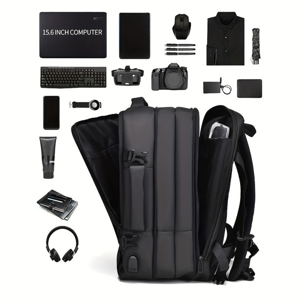 Backpack for Women – Nylon, Convertible, Multi-Pocket, for Travel & Work – detail view 10