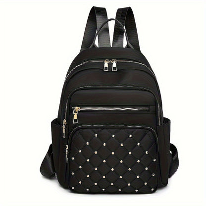 Backpack for Women – Nylon, Large Capacity, Multi-Pocket, for Travel & Work – front view - product view 16