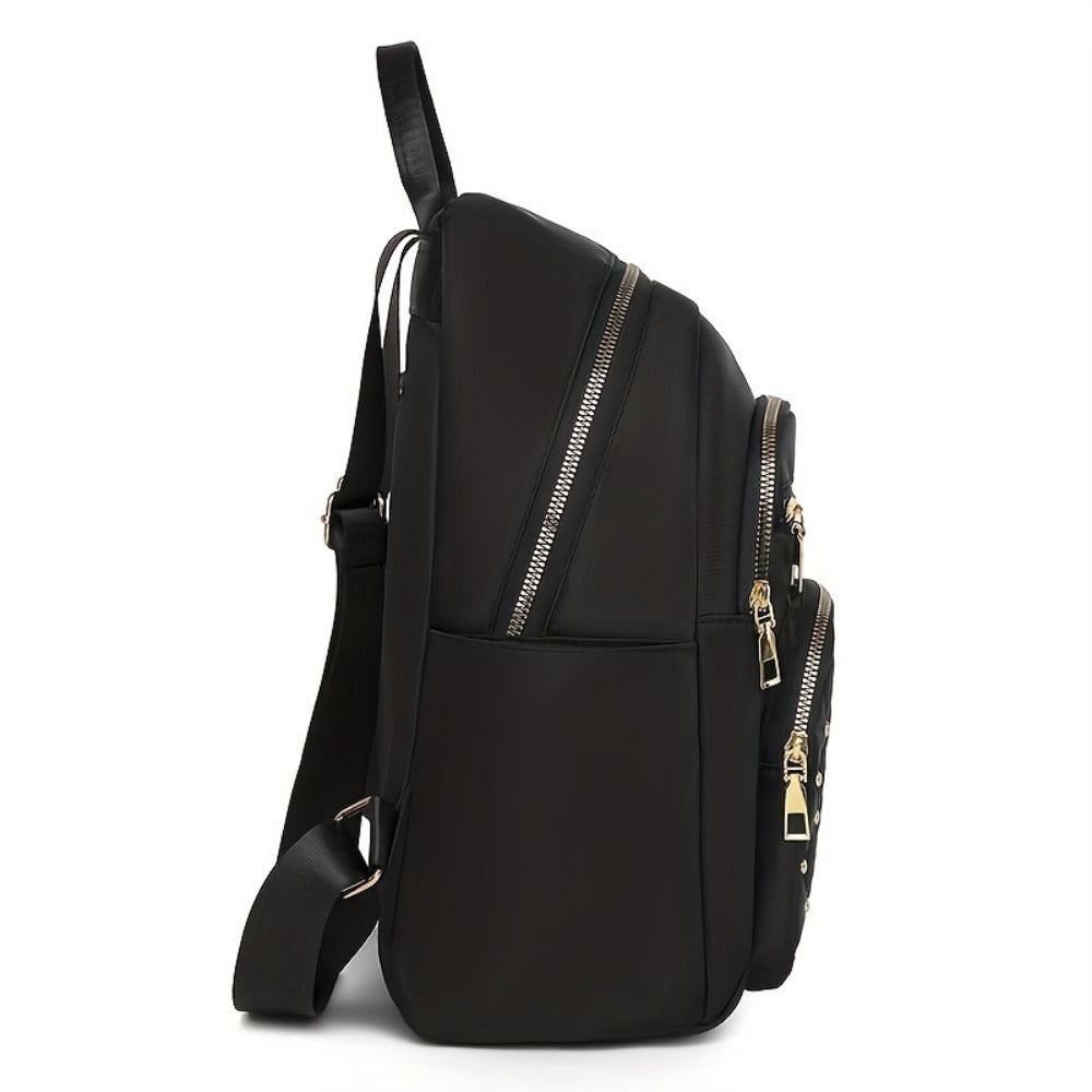 Backpack for Women – Nylon, Large Capacity, Multi-Pocket, for Travel & Work – detail view 3