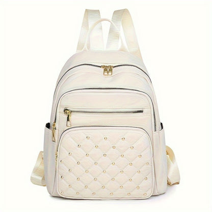 Backpack for Women – Nylon, Large Capacity, Multi-Pocket, for Travel & Work – detail view 6