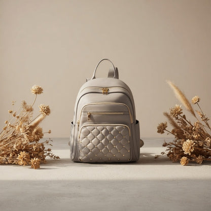 Backpack for Women – Nylon, Large Capacity, Multi-Pocket, for Travel & Work – detail view 7
