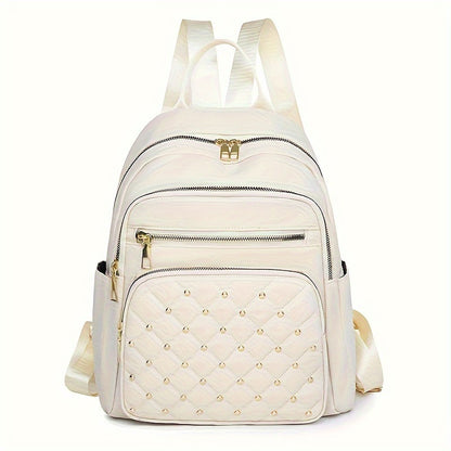 Backpack for Women – Nylon, Large Capacity, Multi-Pocket, for Travel & Work – alternate view
