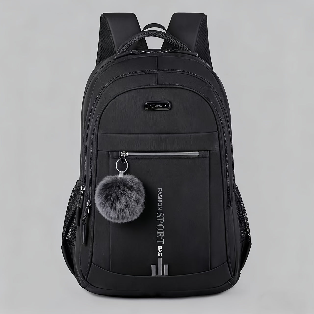 Backpack for Women – Nylon, Large Capacity, Adjustable Strap, for Travel – front view - product view 22