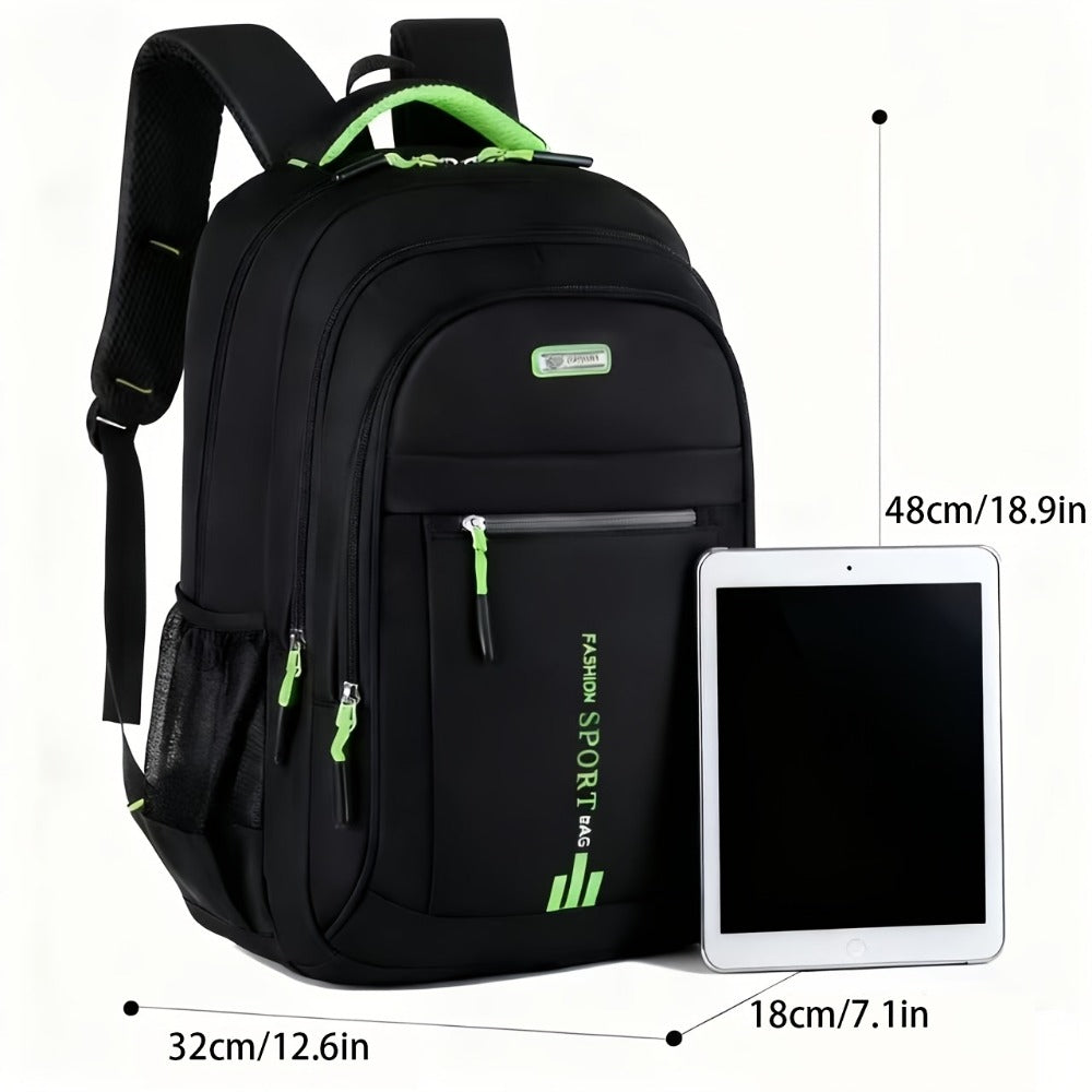 Backpack for Women – Nylon, Large Capacity, Adjustable Strap, for Travel – detail view 6