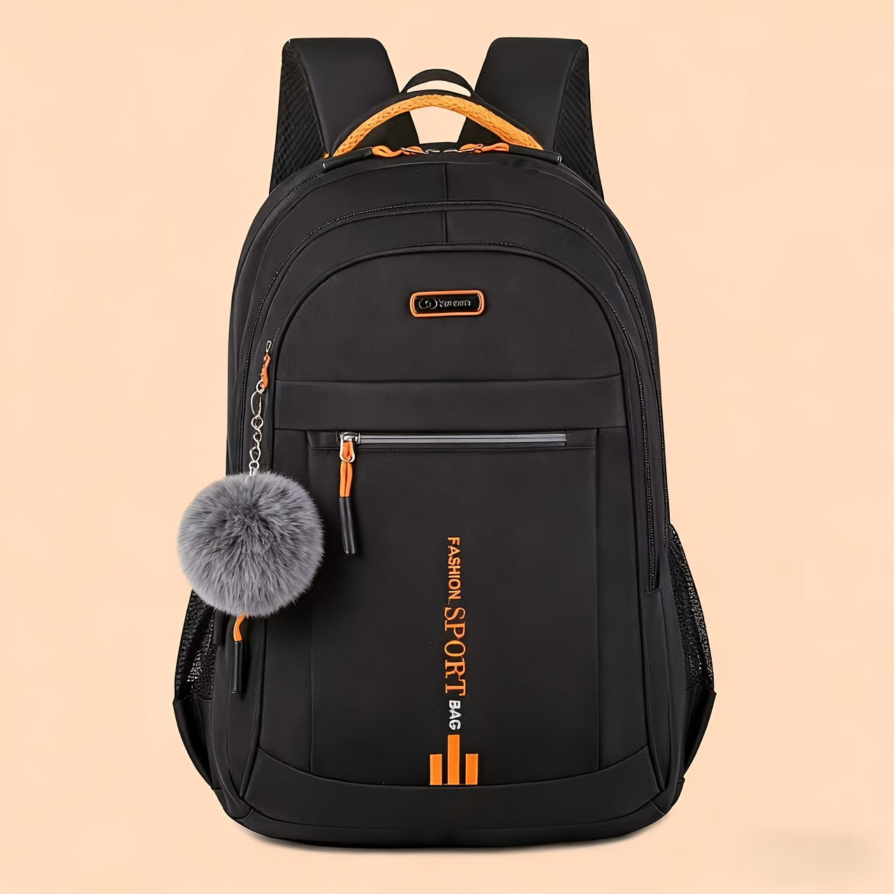 Backpack for Women – Nylon, Large Capacity, Adjustable Strap, for Travel – detail view 2