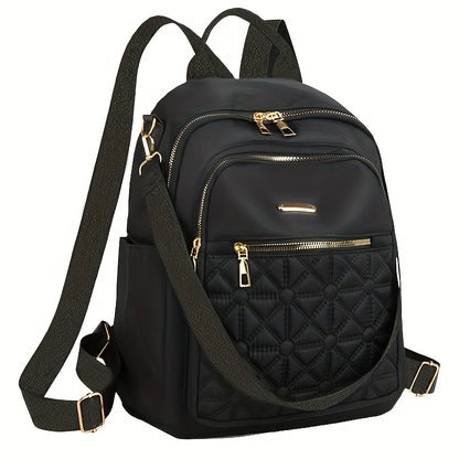 Backpack for Women – Nylon, Lightweight, for Travel & Work – front view - product view 14