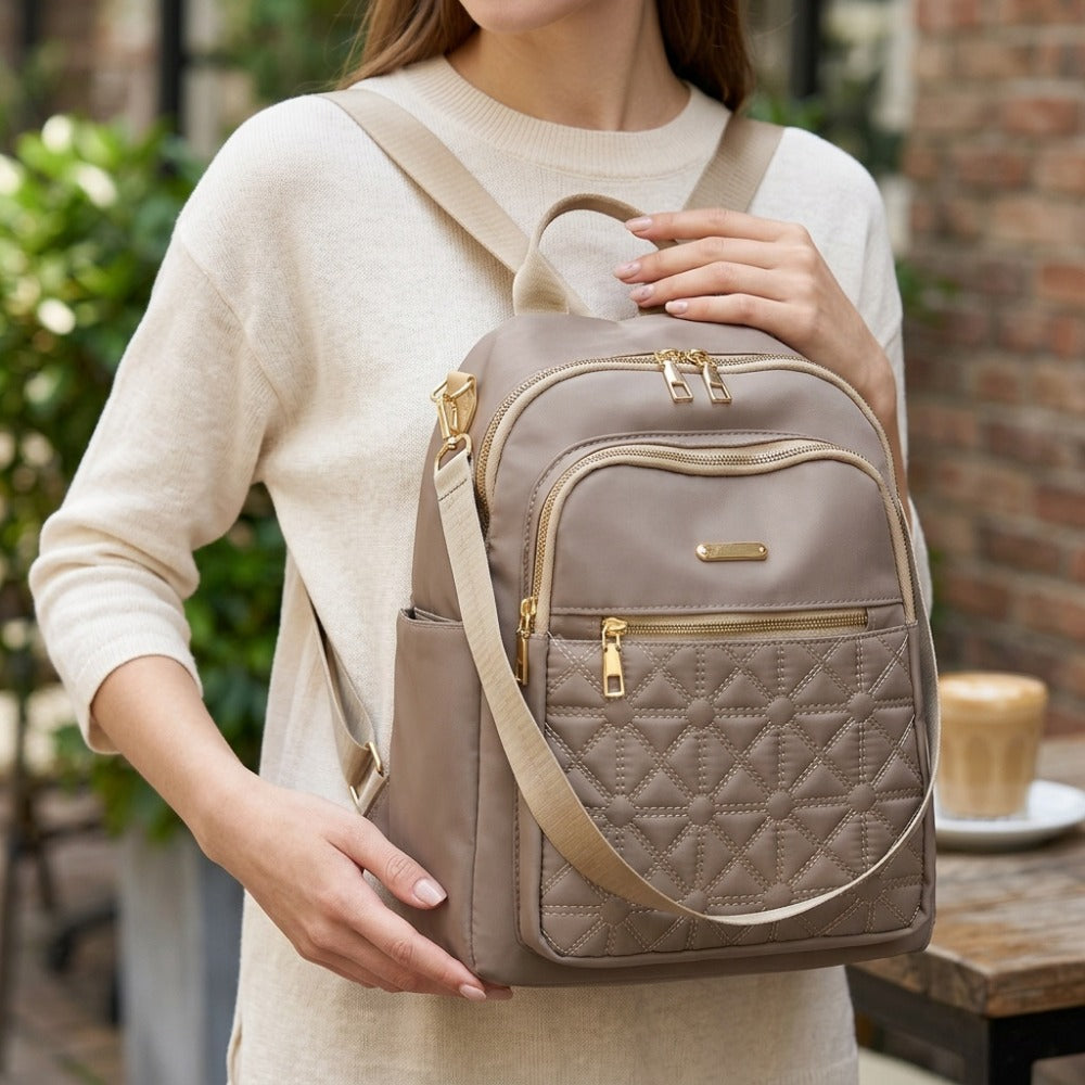 Backpack for Women – Nylon, Lightweight, for Travel & Work – detail view 10