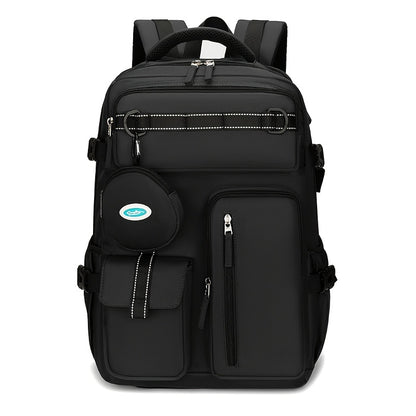 Backpack for Women – Nylon, Lightweight, Trolley Sleeve, for Travel & Work – front view - product view 19