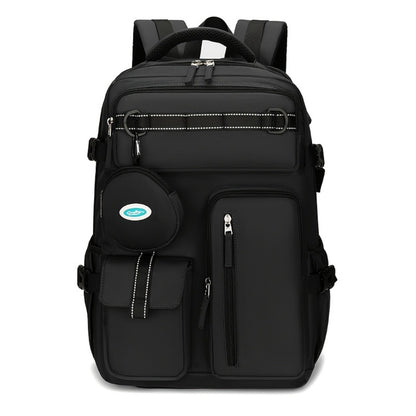 Backpack for Women – Nylon, Lightweight, Trolley Sleeve, for Travel & Work – detail view 5