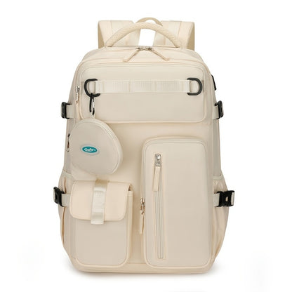 Backpack for Women – Nylon, Lightweight, Trolley Sleeve, for Travel & Work – detail view 9