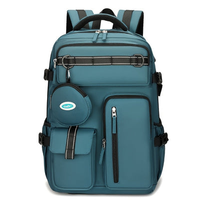 Backpack for Women – Nylon, Lightweight, Trolley Sleeve, for Travel & Work – detail view 11