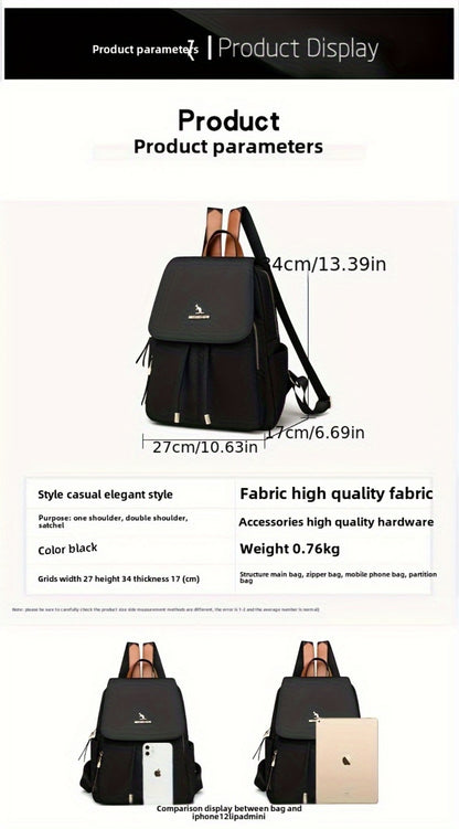 Backpack for Women – Nylon, Polyester, Lightweight, for Travel & Work – detail view 17